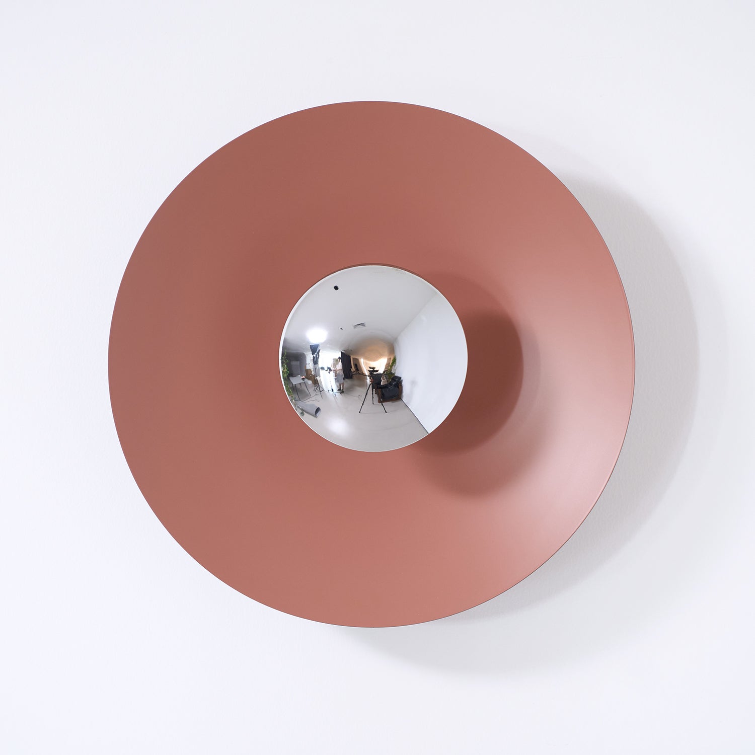 Wandlamp Minimalistisch Rond met Geïntegreerde LED en Spiegelbol ##POS:40##