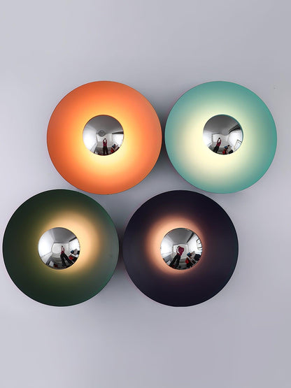 Wandlamp Minimalistisch Rond met Geïntegreerde LED en Spiegelbol ##POS:7##
