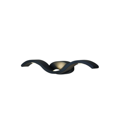 Wandlamp Modern LED met Golvend Design en Sfeervolle Lichtprojectie