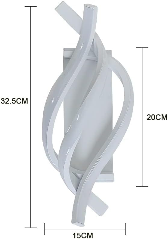 Wandlamp Modern LED met Spiraalvorm en Geïntegreerde LED