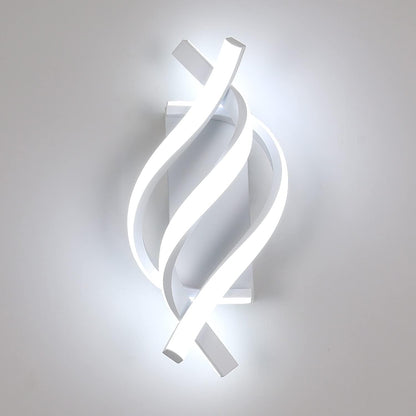 Wandlamp Modern LED met Spiraalvorm en Geïntegreerde LED