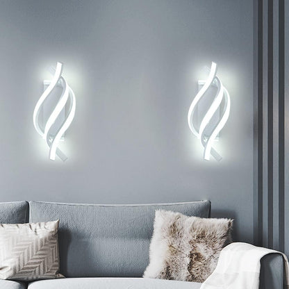 Wandlamp Modern LED met Spiraalvorm en Geïntegreerde LED