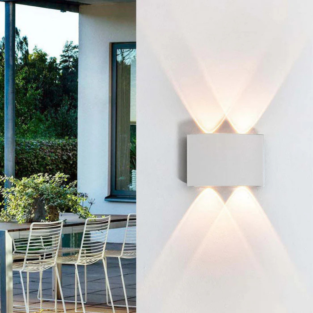 Wandlamp Modern LED met Up en Down Verlichting voor Binnen en Buiten