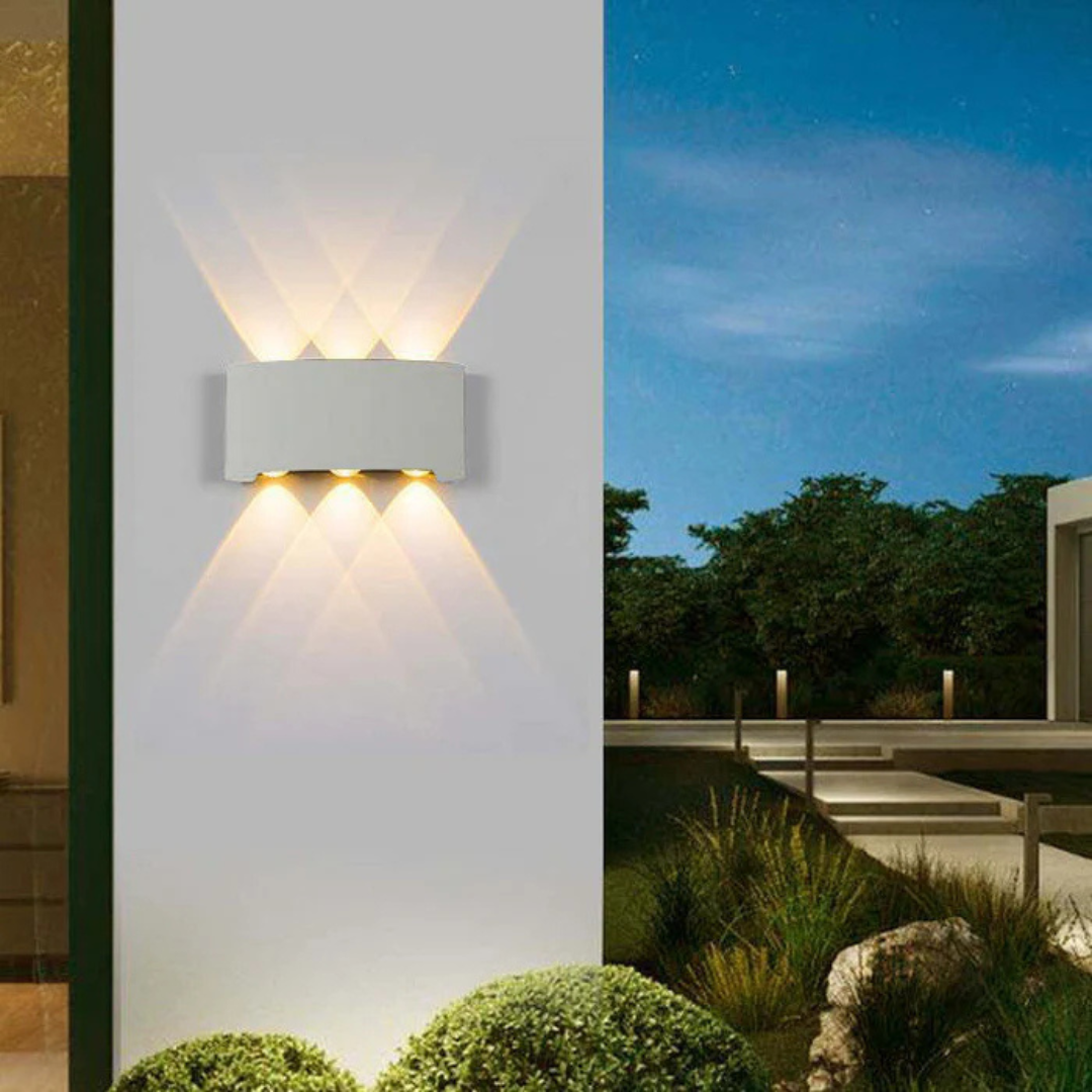 Wandlamp Modern LED met Up en Down Verlichting voor Binnen en Buiten
