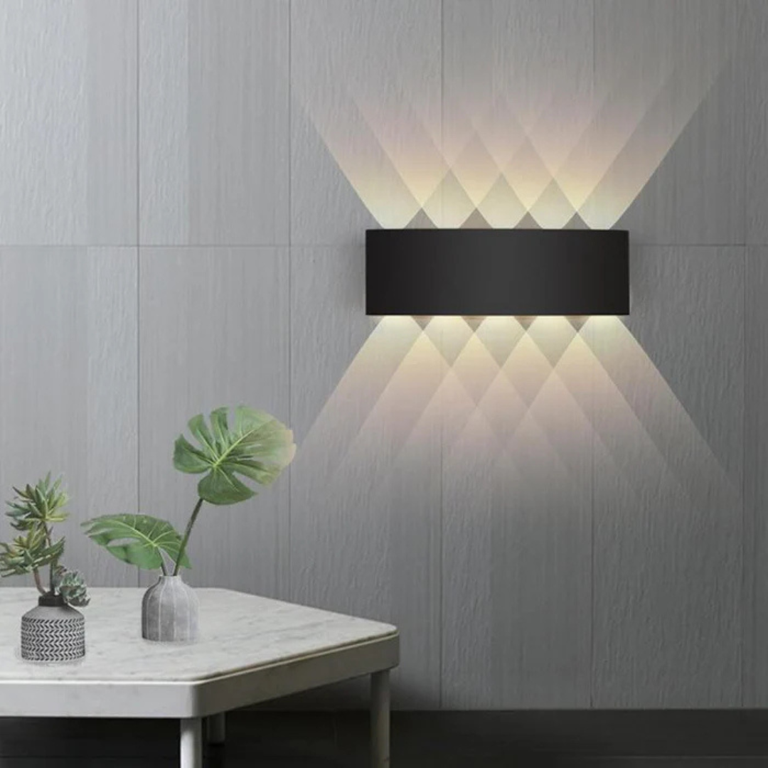 Wandlamp Modern LED met Up en Down Verlichting voor Binnen en Buiten