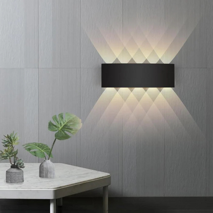 Wandlamp Modern LED met Up en Down Verlichting voor Binnen en Buiten