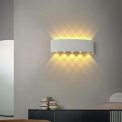 Wandlamp Modern LED met Up en Down Verlichting voor Binnen en Buiten