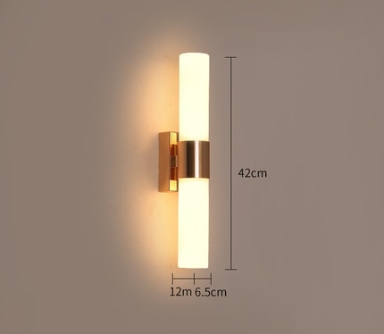 Wandlamp Modern met Cilindervormige Kap en Instelbare Lichtkleur