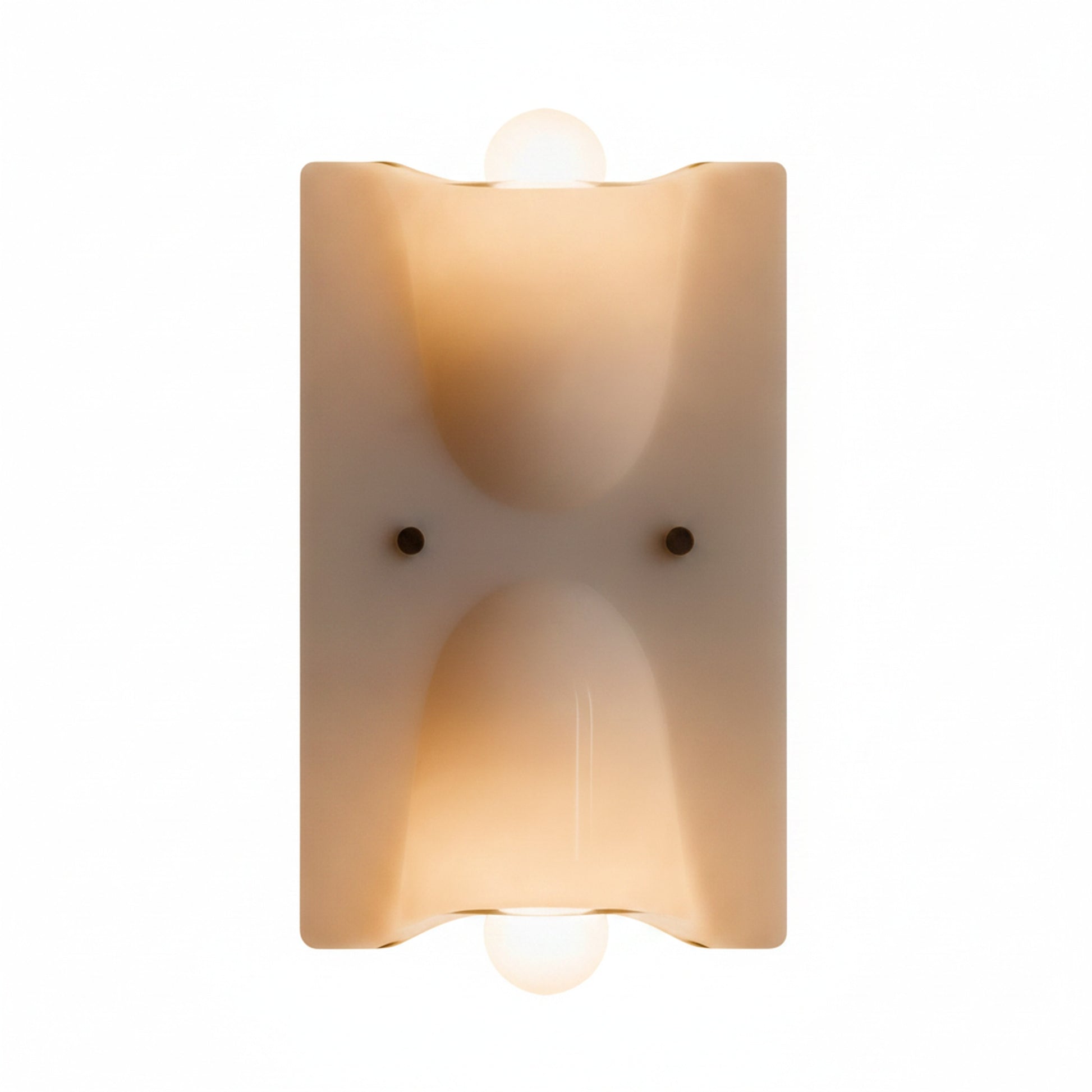 Wandlamp Modern met Sculptuurvorm en Omhoog en Omlaag Licht