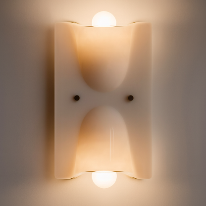 Wandlamp Modern met Sculptuurvorm en Omhoog en Omlaag Licht