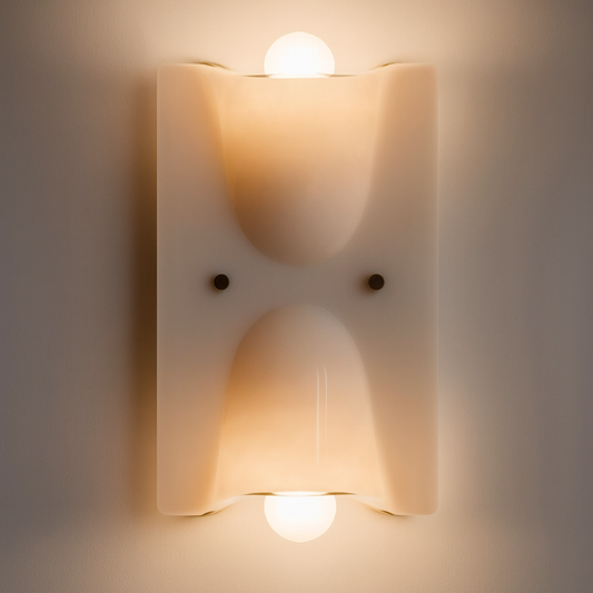 Wandlamp Modern met Sculptuurvorm en Omhoog en Omlaag Licht