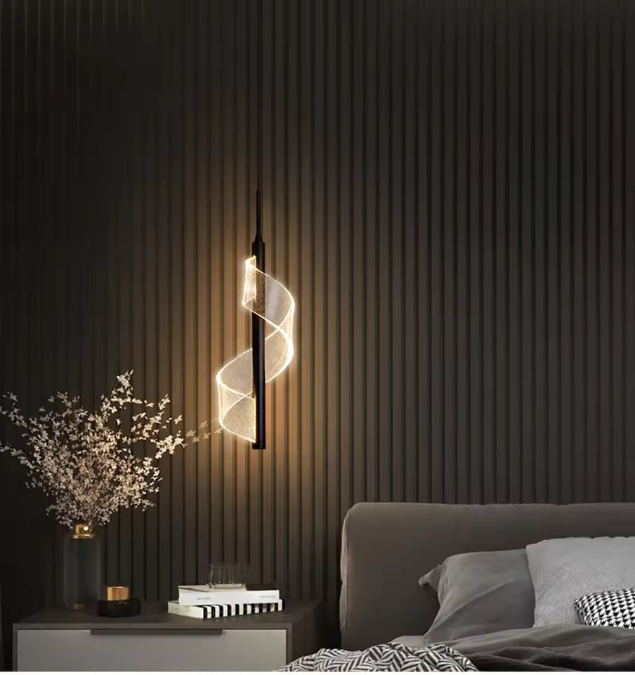 Wandlamp Modern met Spiraalkap en Geïntegreerde LED Dimbaar