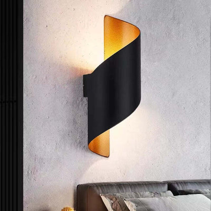 Wandlamp Modern met Spiraalvorm voor Binnen en Buiten