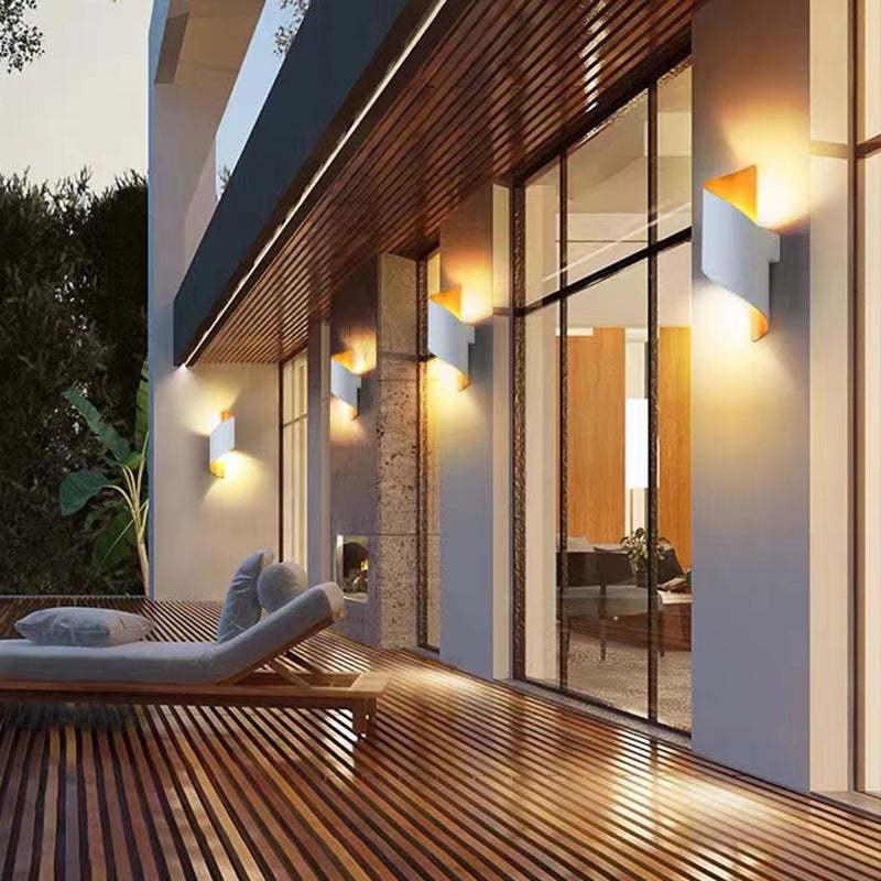 Wandlamp Modern met Spiraalvorm voor Binnen en Buiten