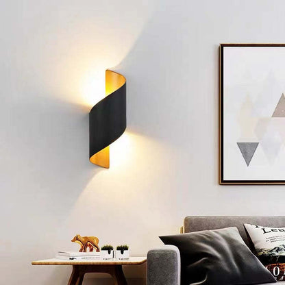 Wandlamp Modern met Spiraalvorm voor Binnen en Buiten ##POS:9##