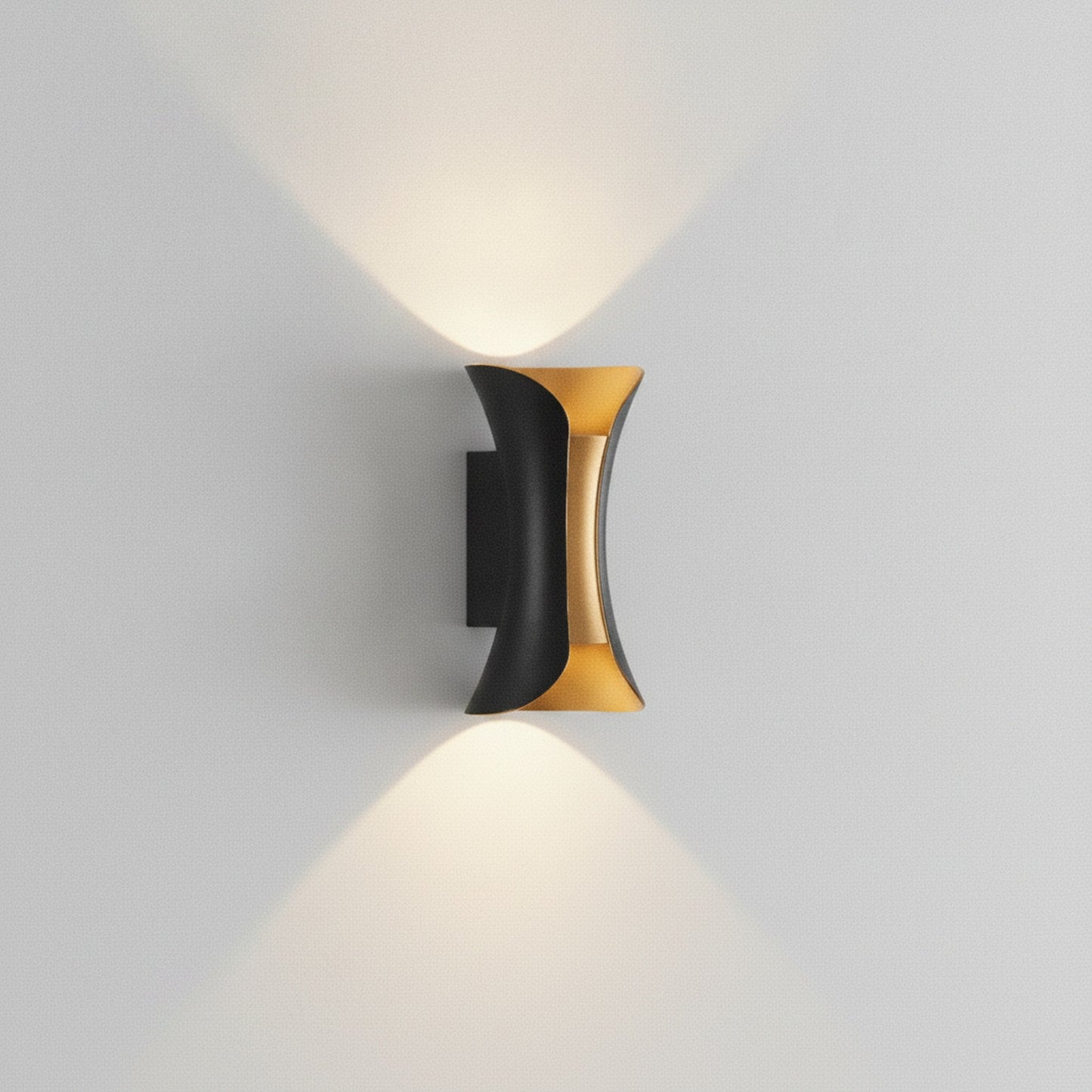 Wandlamp Modern met Up-Down Lichteffect voor Buiten en Binnen