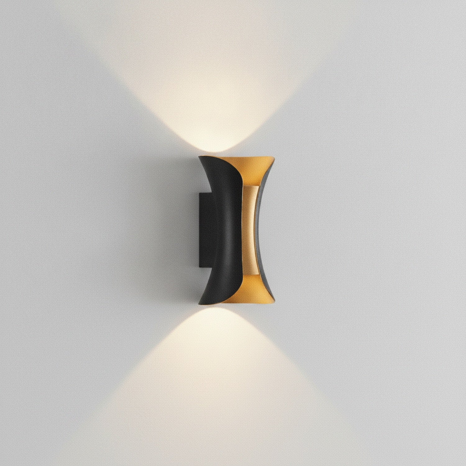 Wandlamp Modern met Up-Down Lichteffect voor Buiten en Binnen