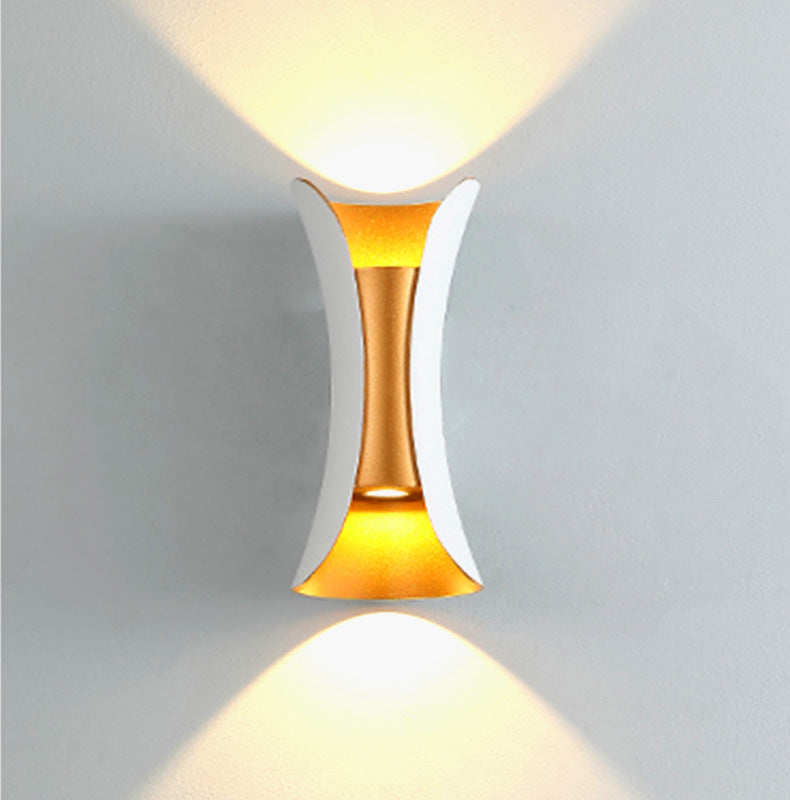 Wandlamp Modern met Up-Down Lichteffect voor Buiten en Binnen