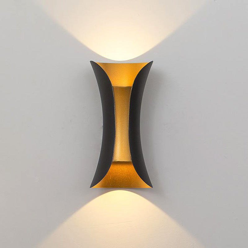 Wandlamp Modern met Up-Down Lichteffect voor Buiten en Binnen