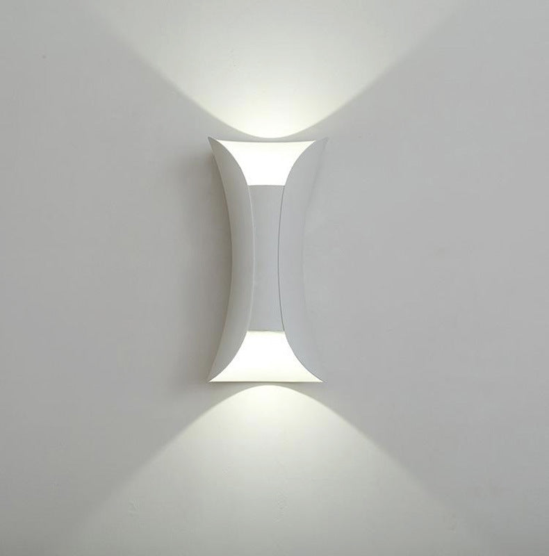 Wandlamp Modern met Up-Down Lichteffect voor Buiten en Binnen