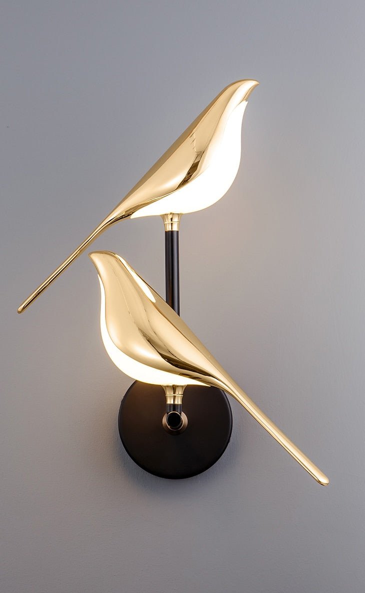 Wandlamp Modern met Vogel Design en Geïntegreerde LED