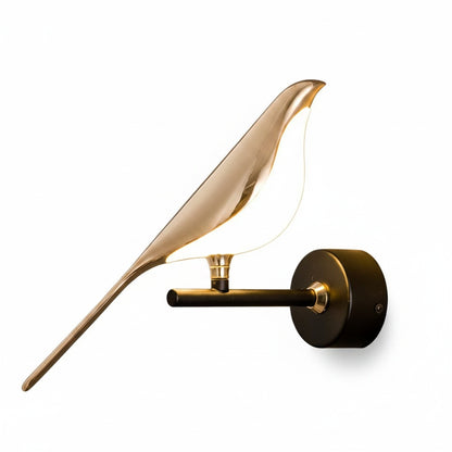 Wandlamp Modern met Vogelvorm en Geïntegreerd LED