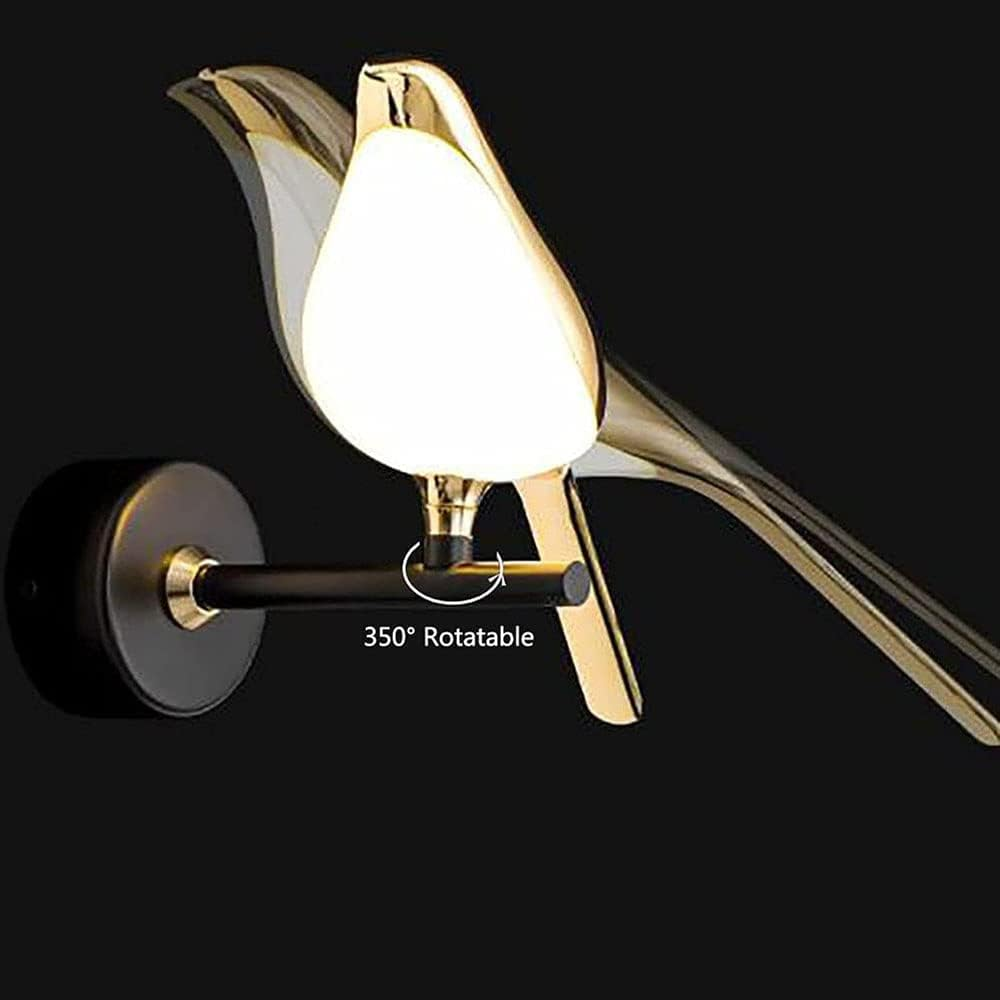 Wandlamp Modern met Vogelvorm en Geïntegreerd LED