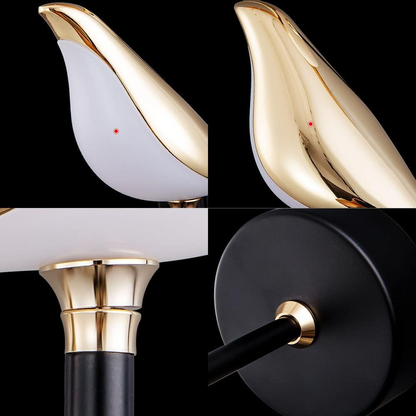 Wandlamp Modern met Vogelvorm en Geïntegreerd LED