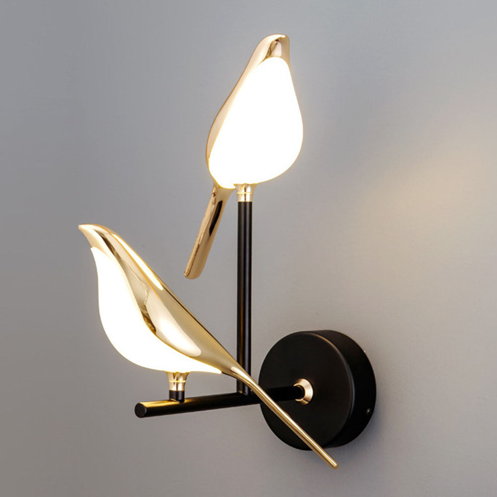 Wandlamp Modern met Vogelvorm en Geïntegreerd LED