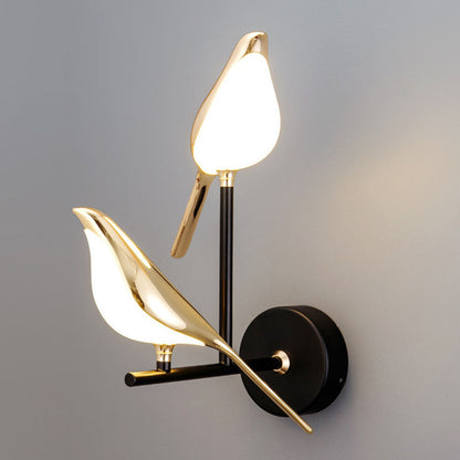 Wandlamp Modern met Vogelvorm en Geïntegreerd LED