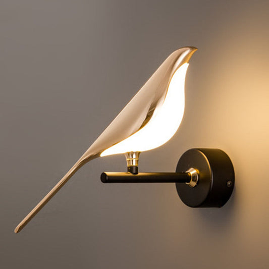 Wandlamp Modern met Vogelvorm en Geïntegreerd LED