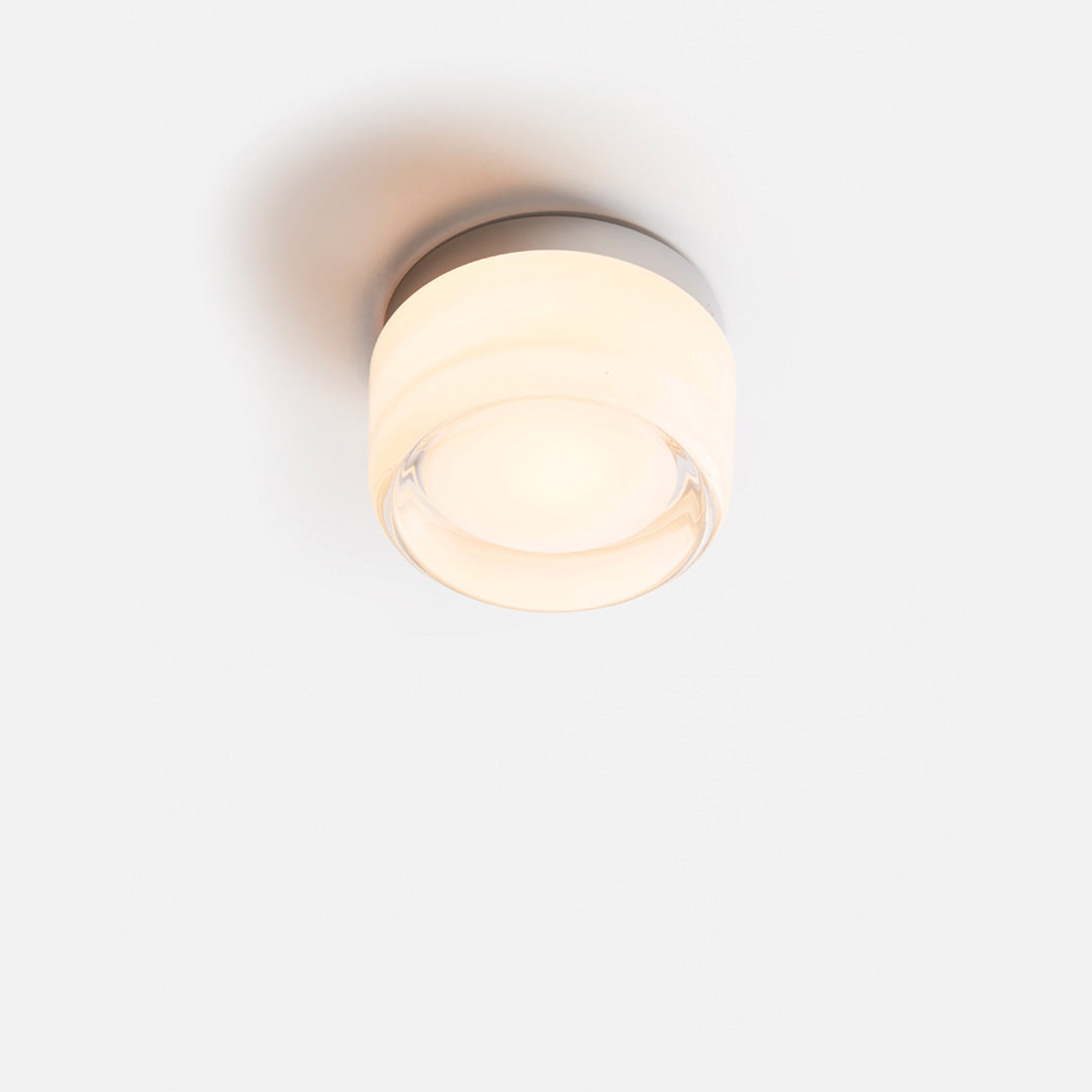 Wandlamp Plafondlamp Minimalist met Ronde Glazen Kap