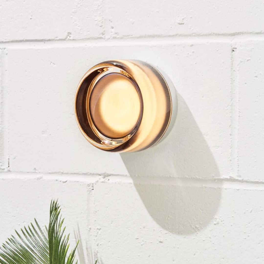 Wandlamp Plafondlamp Minimalist met Ronde Glazen Kap