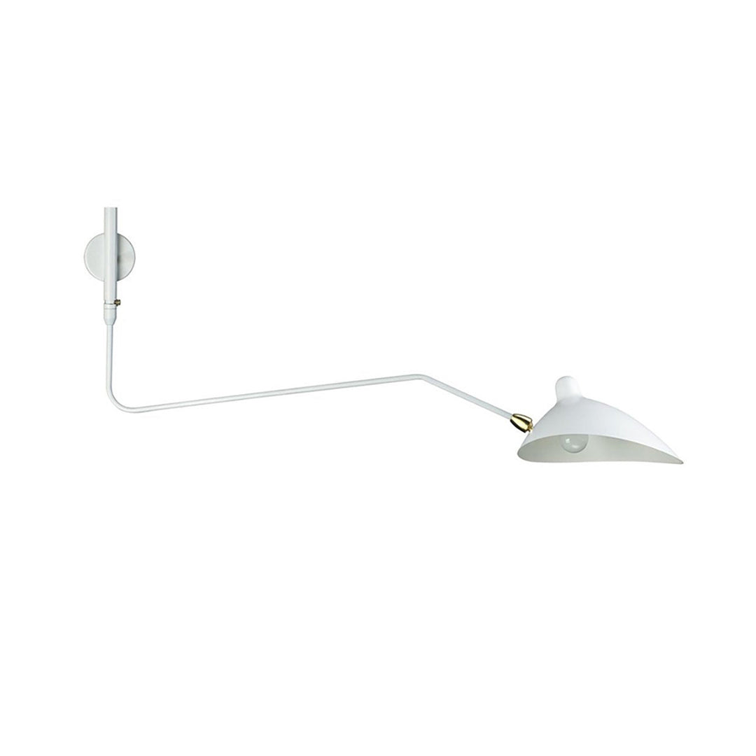 Wandlamp Retro met Draaibare Kap en Verstelbare Zwenkarm