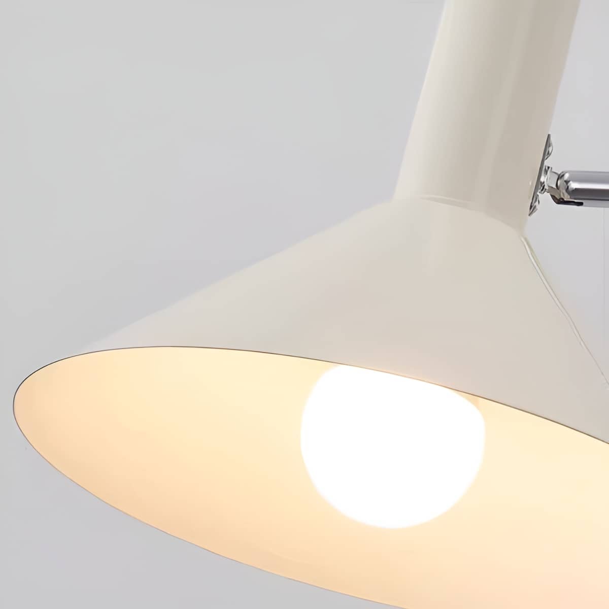 Wandlamp Retro met Zwenkarm en Verstelbare Kap