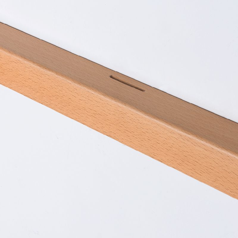 Wandlamp Scandinavisch Lineair LED met Houten Behuizing