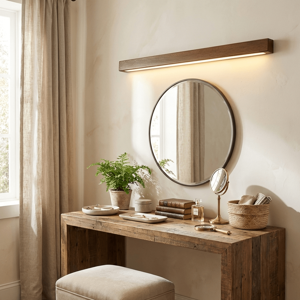 Wandlamp Scandinavisch Lineair met Geïntegreerde LED en Dubbele Montagemogelijkheid
