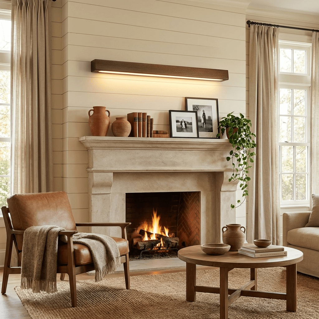 Wandlamp Scandinavisch Lineair met Geïntegreerde LED en Dubbele Montagemogelijkheid