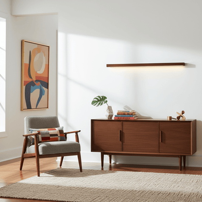 Wandlamp Scandinavisch Lineair met Geïntegreerde LED en Dubbele Montagemogelijkheid