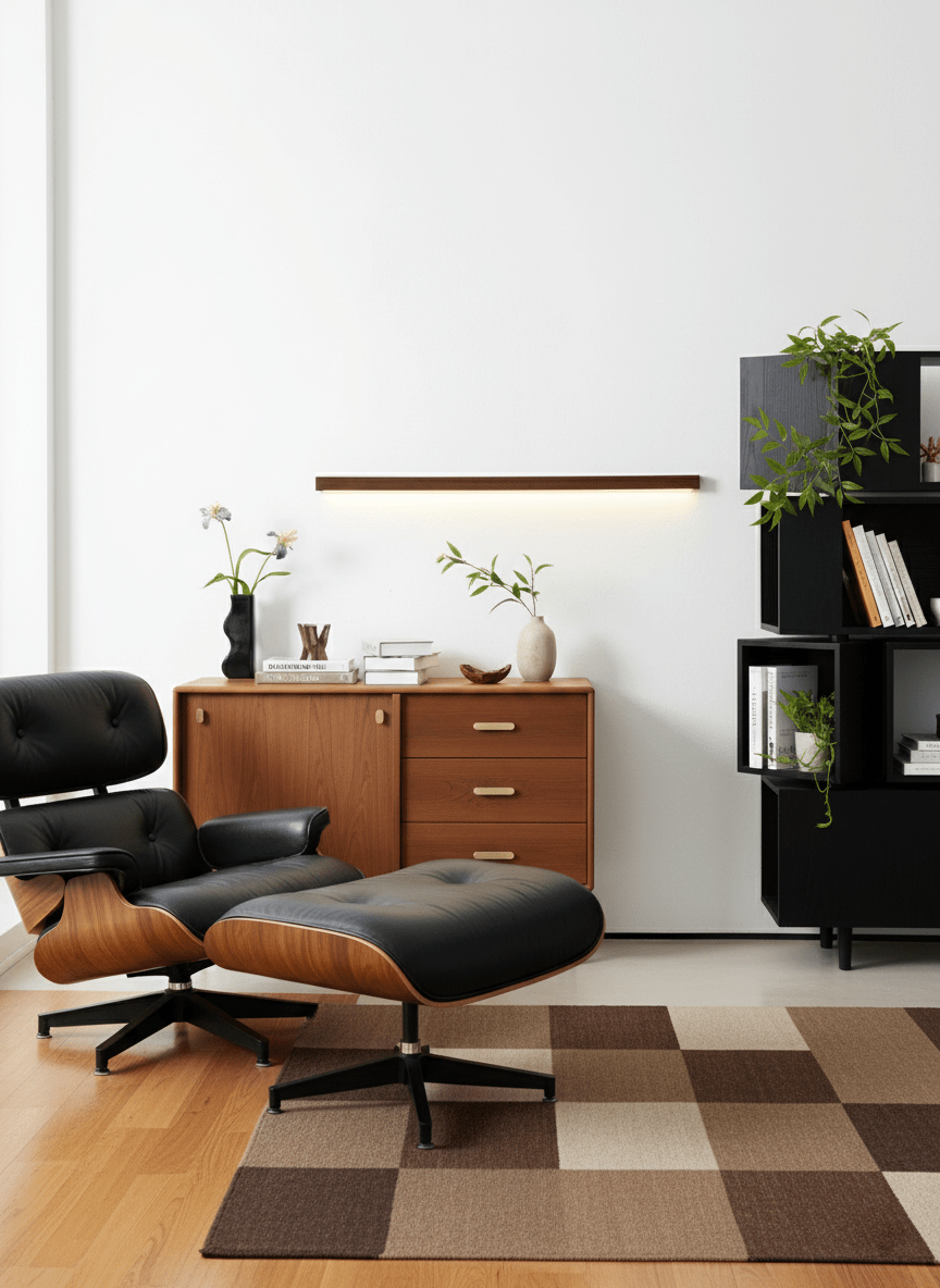 Wandlamp Scandinavisch Lineair met Geïntegreerde LED en Dubbele Montagemogelijkheid