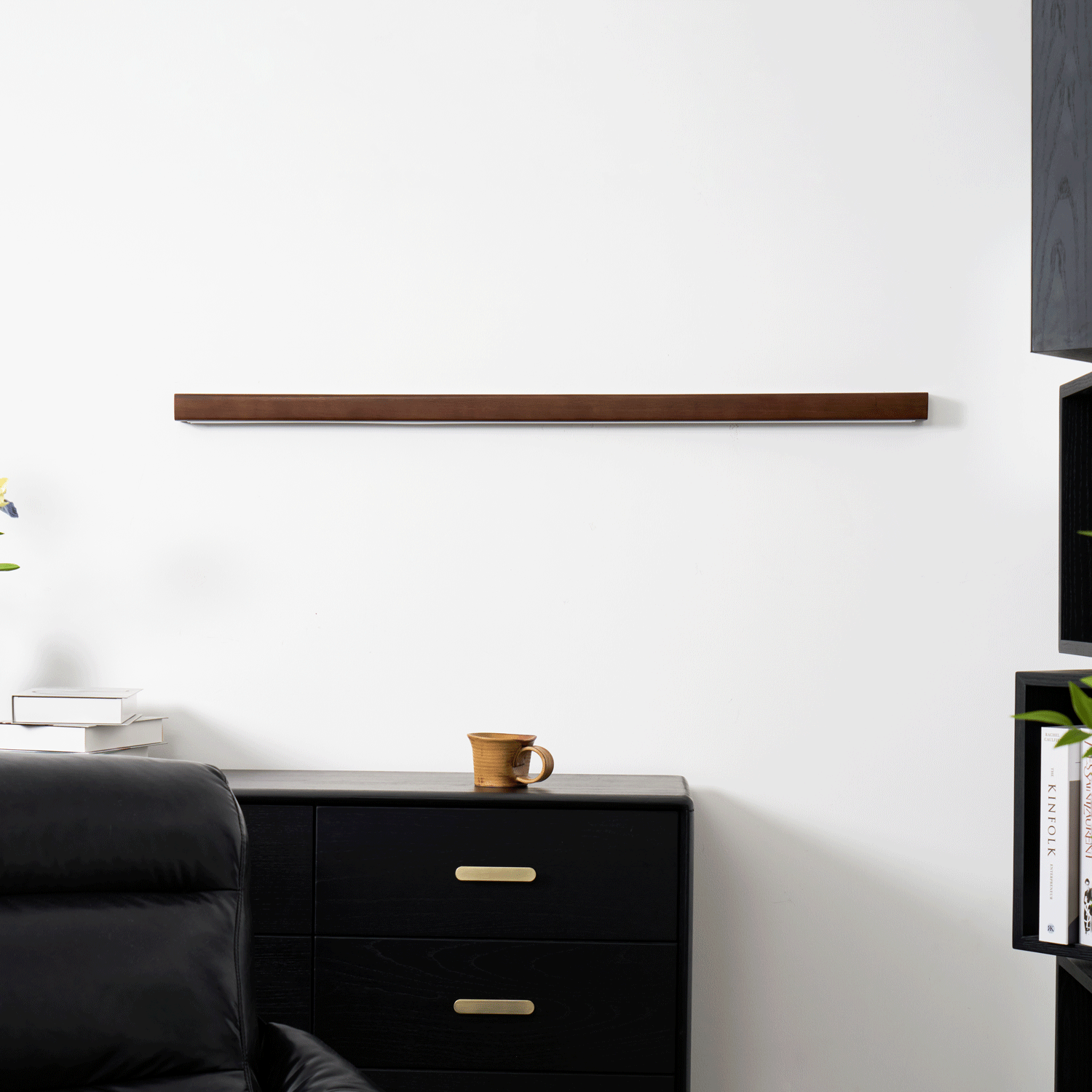 Wandlamp Scandinavisch Lineair met Geïntegreerde LED en Dubbele Montagemogelijkheid