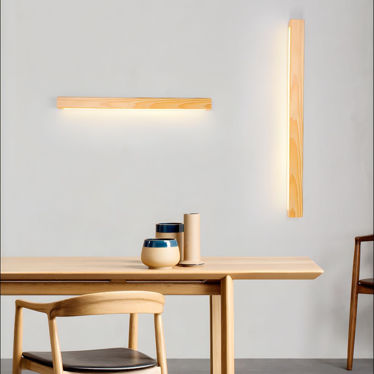 Wandlamp Scandinavisch Lineair met Geïntegreerde LED en Dubbele Montagemogelijkheid