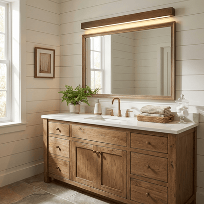 Wandlamp Scandinavisch Lineair met Geïntegreerde LED en Dubbele Montagemogelijkheid