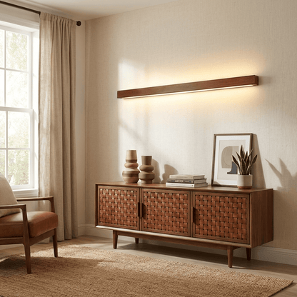 Wandlamp Scandinavisch Lineair met Geïntegreerde LED en Dubbele Montagemogelijkheid