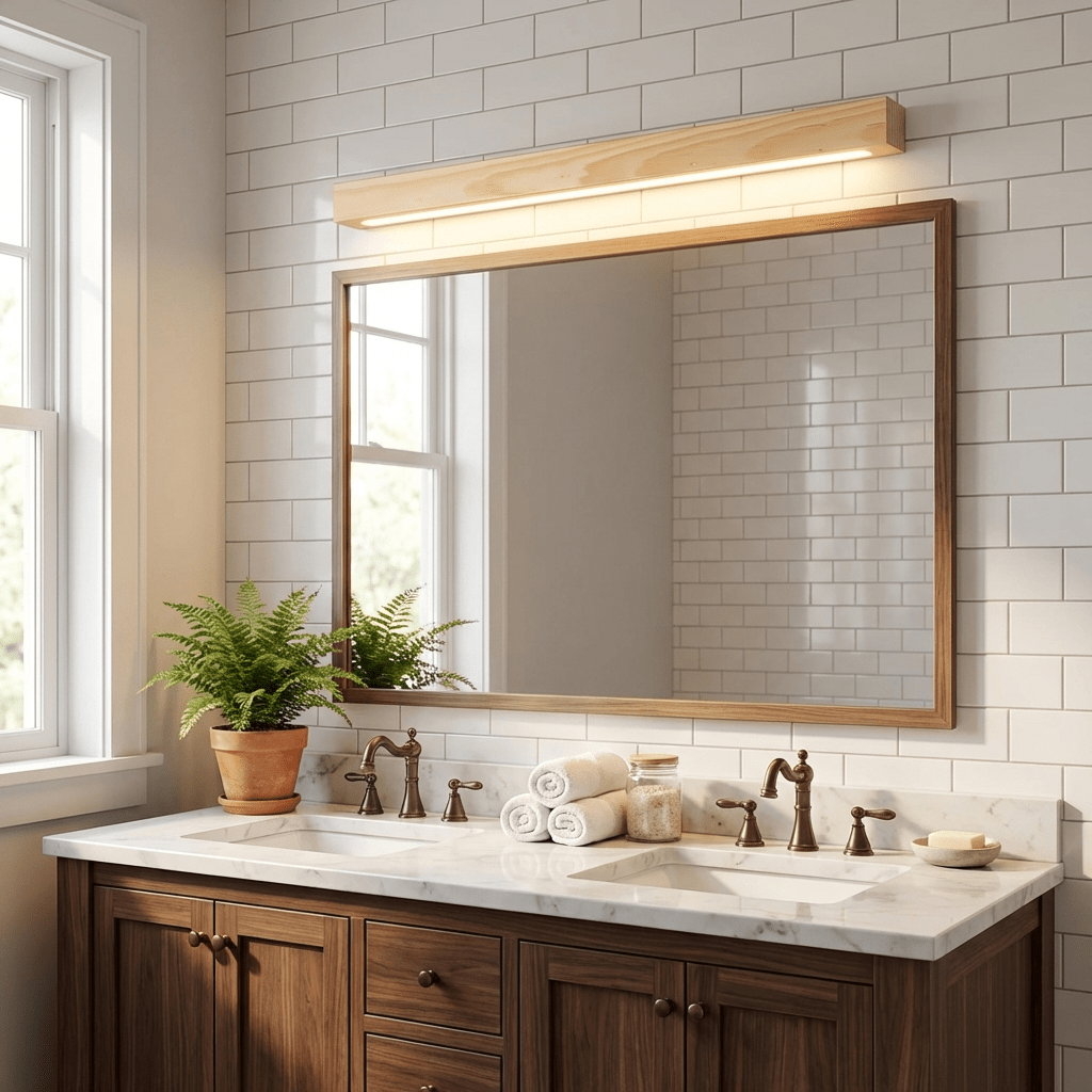 Wandlamp Scandinavisch Lineair met Geïntegreerde LED en Dubbele Montagemogelijkheid
