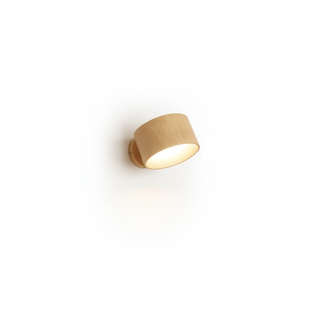 Wandlamp Scandinavisch met Draaibare Kap en Oplaadbare Batterij