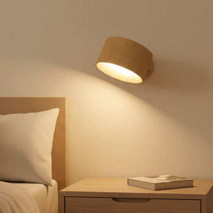 Wandlamp Scandinavisch met Draaibare Kap en Oplaadbare Batterij