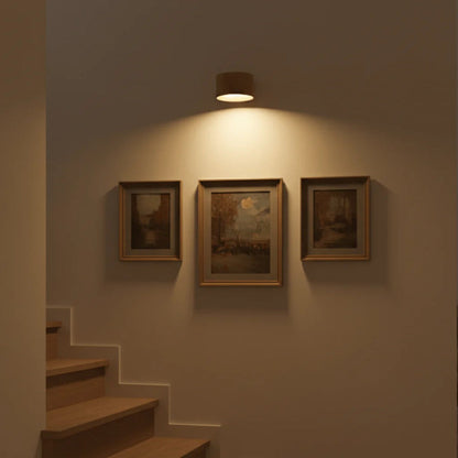 Wandlamp Scandinavisch met Draaibare Kap en Oplaadbare Batterij