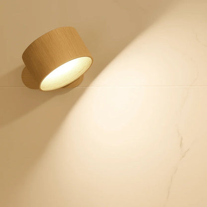 Wandlamp Scandinavisch met Draaibare Kap en Oplaadbare Batterij