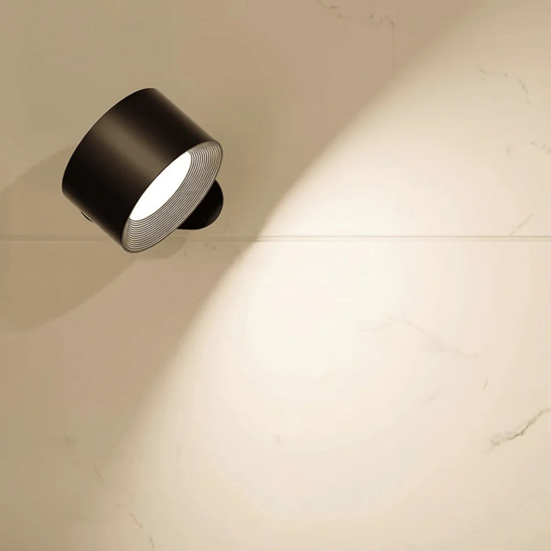 Wandlamp Scandinavisch met Draaibare Kap en Oplaadbare Batterij